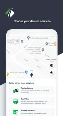 Emirates Roadside Assistance android App screenshot 1